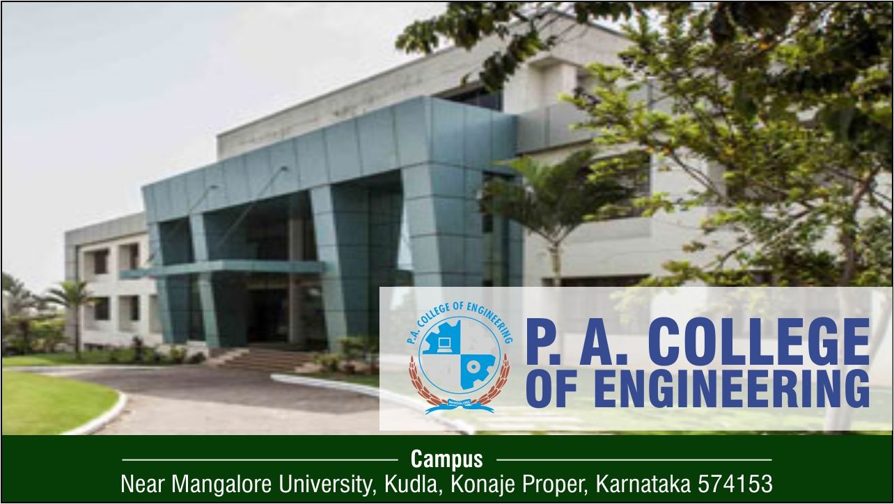 out side view of PA College of Engineering - PACE Mangalore